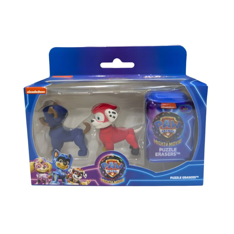 Paw Patrol The Mighty Movie 3D Puzzle Erasers - Assorted