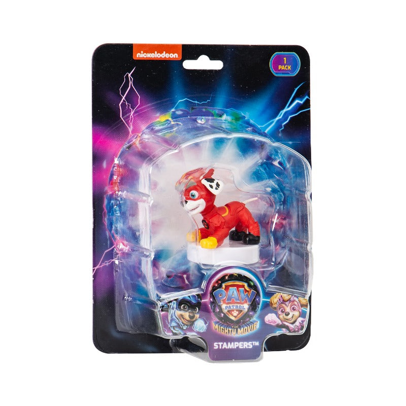 Paw Patrol The Mighty Movie stampers 1 pack blister - Multi shapes