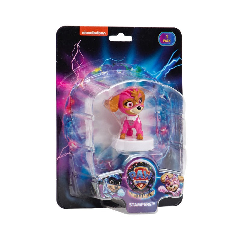 Paw Patrol The Mighty Movie stampers 1 pack blister - Multi shapes