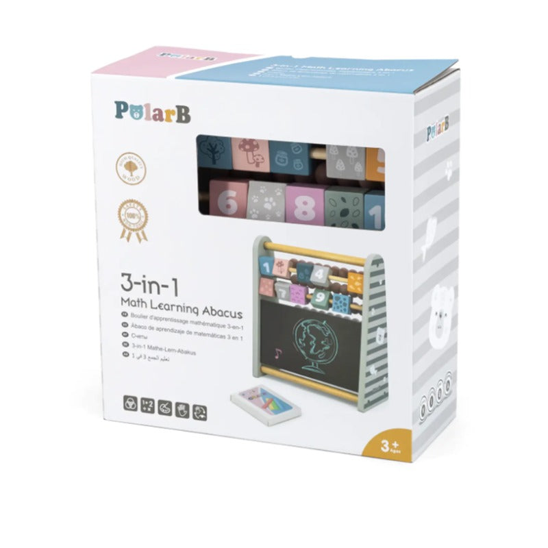 VIGA - PolarB Abacus for Learning Mathematics 3-in-1