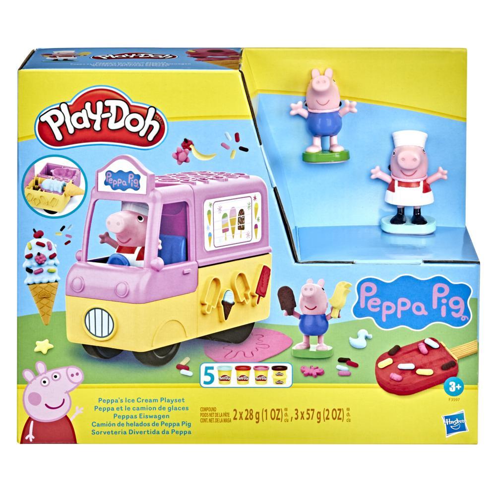 Play-Doh Peppa's Ice Cream Playset with Ice Cream Truck