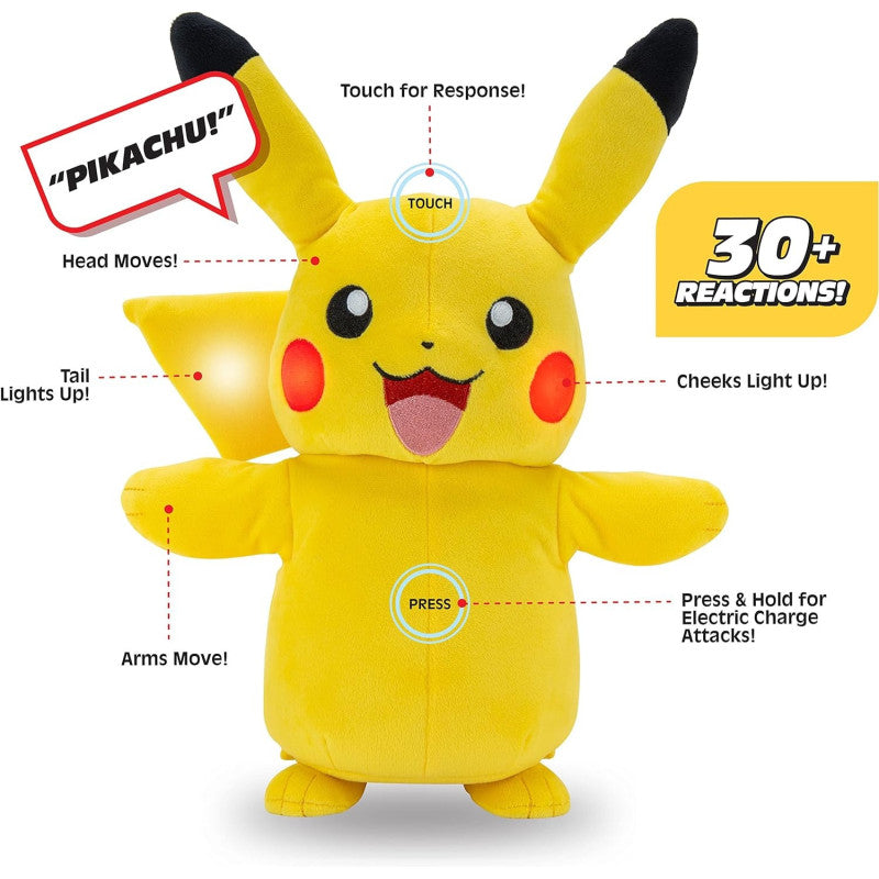 Pokémon Plush Lights and Sounds Pikachu