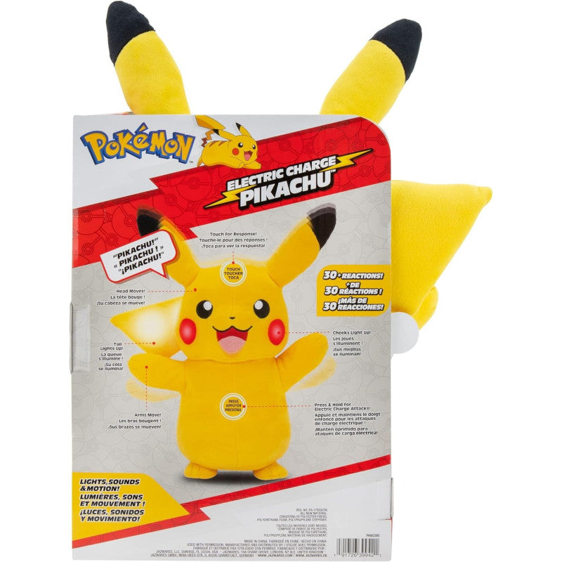 Pokémon Plush Lights and Sounds Pikachu