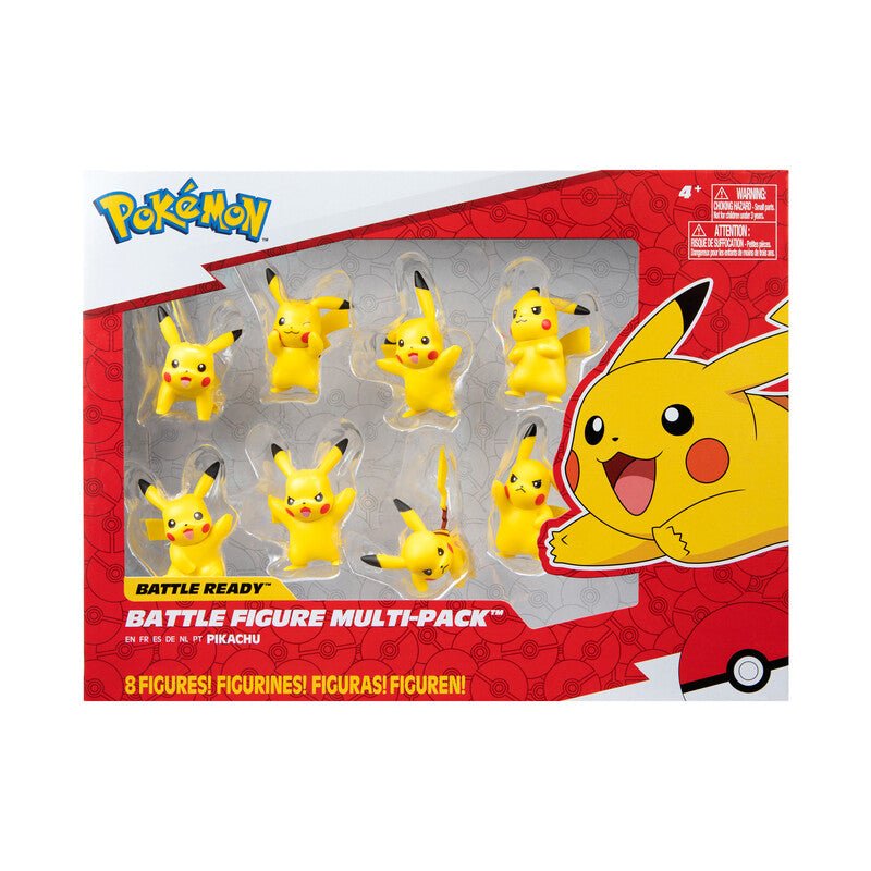 Pokémon Battle Figure Pickachu 8 Pack