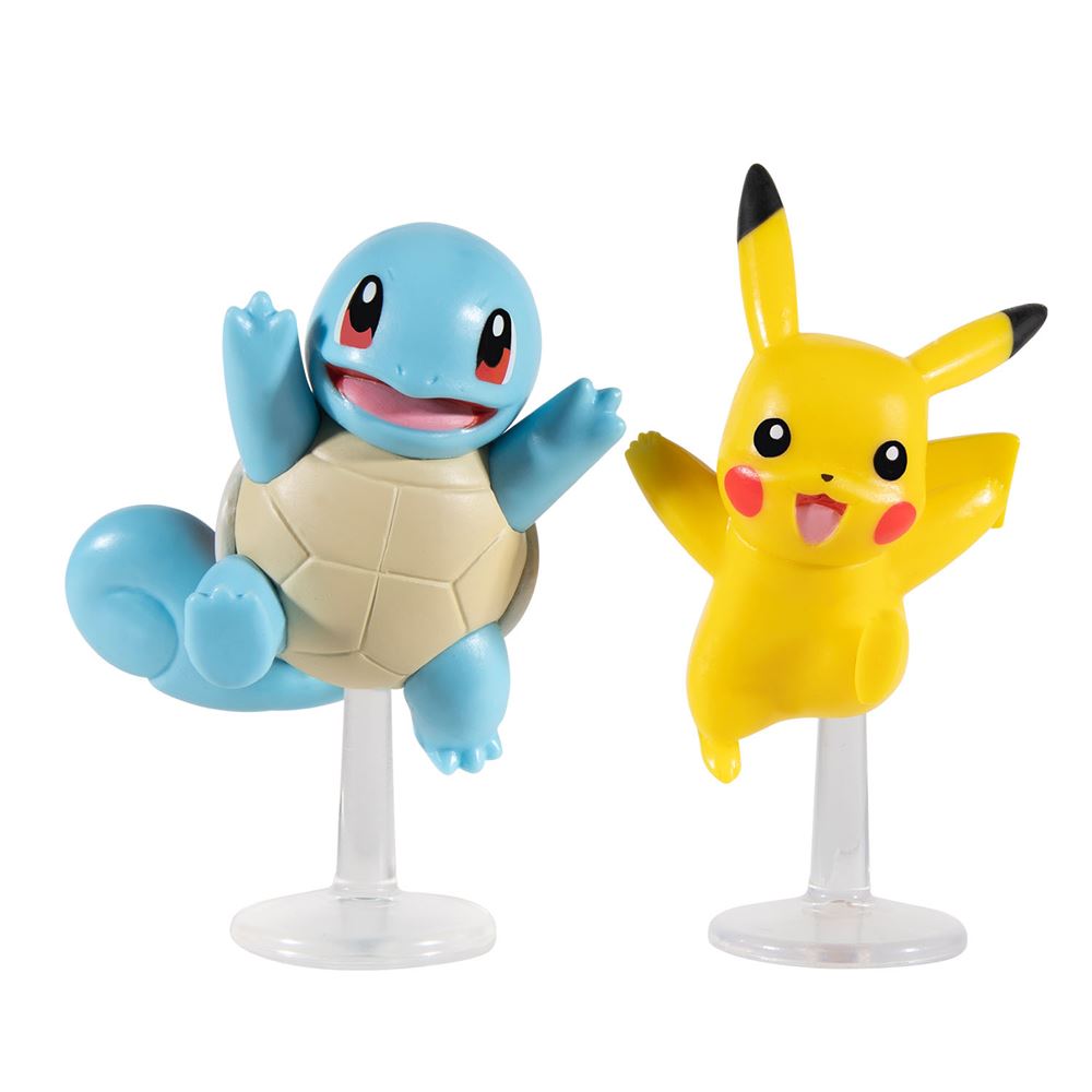 Pokémon Battle Figure Partner Set Squirtle & Pikachu