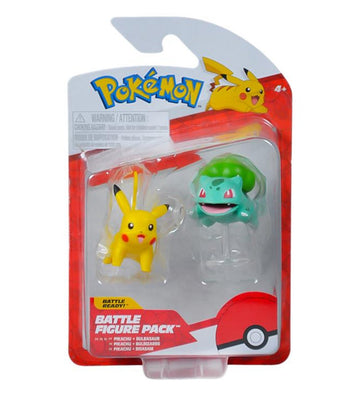 Pokémon Battle Figure Partner Set Bulbasaur & Pikachu