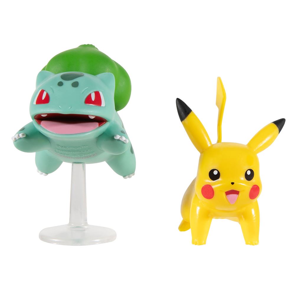Pokémon Battle Figure Partner Set Bulbasaur & Pikachu