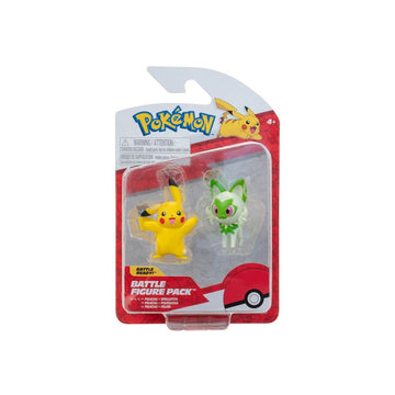 Pokémon Battle Figure Pikachu And Sprigatito