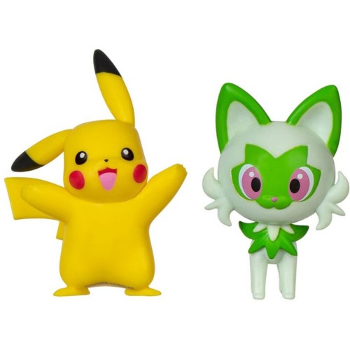 Pokémon Battle Figure Pikachu And Sprigatito