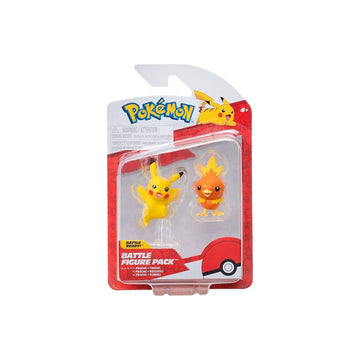 Pokémon Battle Figure Partner Set Torchic & Pikachu