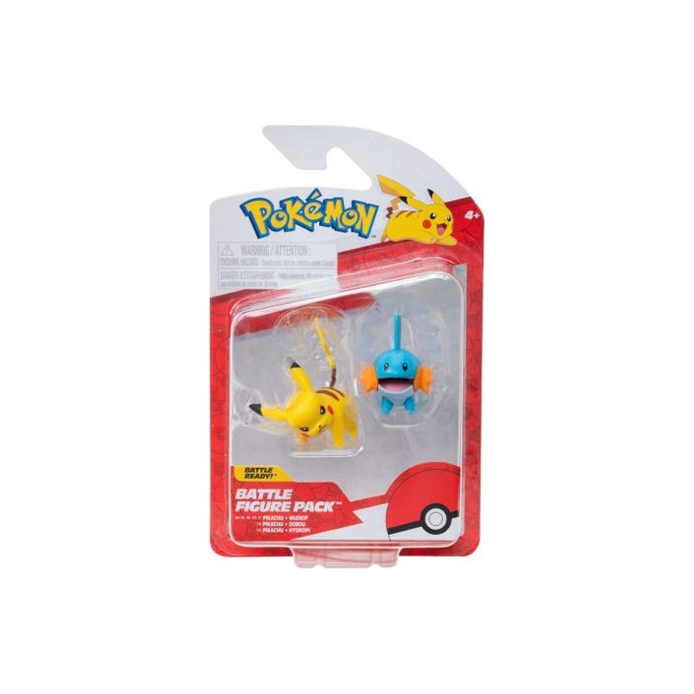 Pokémon Battle Figure Partner Set Mudkip & Pikachu