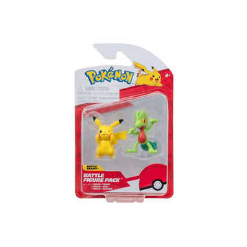 Pokémon Battle Figure Partner Set Treecko & Pikachu