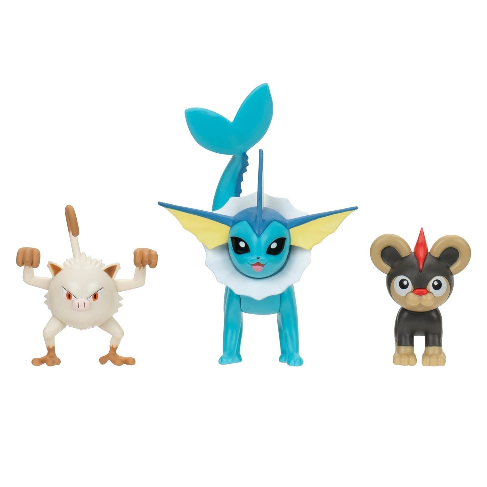 Pokémon Battle Figure Set - Litleo, Mankey, Vaporeon