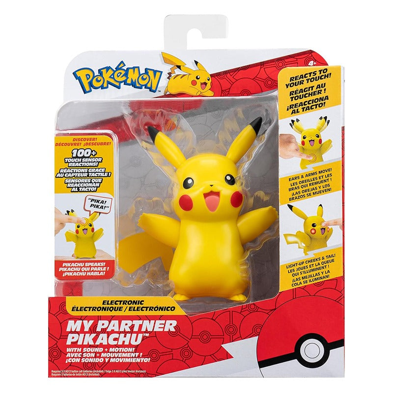 Pokémon Deluxe Feature Figure My Partner Pikachu