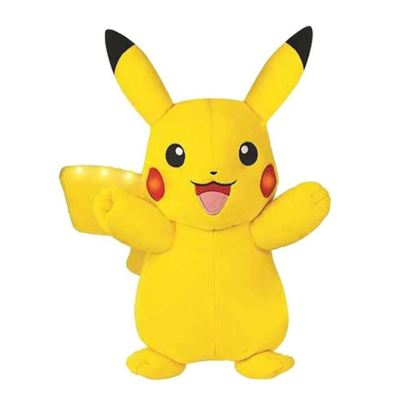 Pokémon Plush Pikachu Power Action 25cm with Light and Sounds