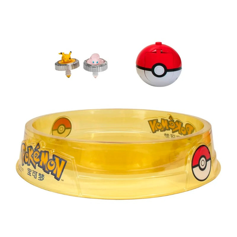 Pokémon Battle Spinner Arena Set with 2 Spinners Pikachu & Mew