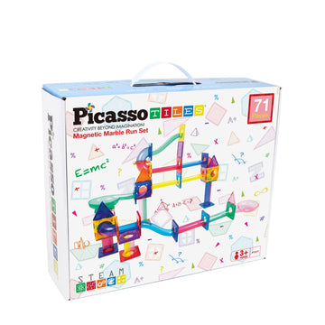 Picasso Tiles Magnetic Building Set - 71 Piece