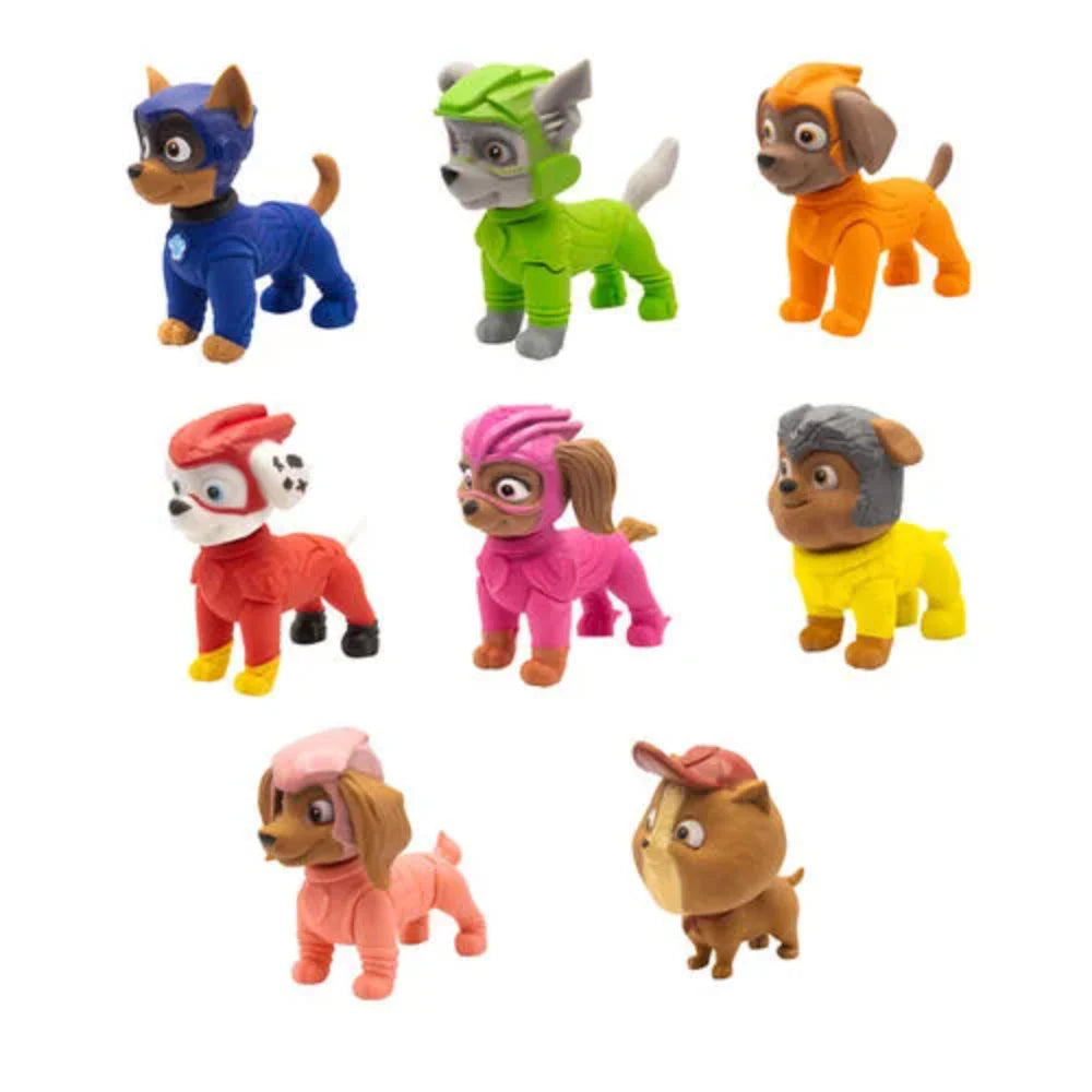 Paw Patrol The Mighty Movie 3D Puzzle Erasers - Assorted