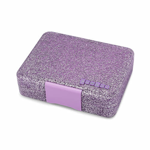 YUMBOX SNACK PRINCESS PURPLE GLITTER