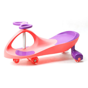 Hetzen Plasma Car with Light - Red and Violet