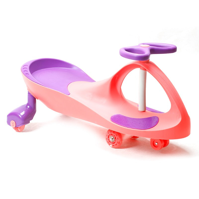 Hetzen Plasma Car with Light - Red and Violet
