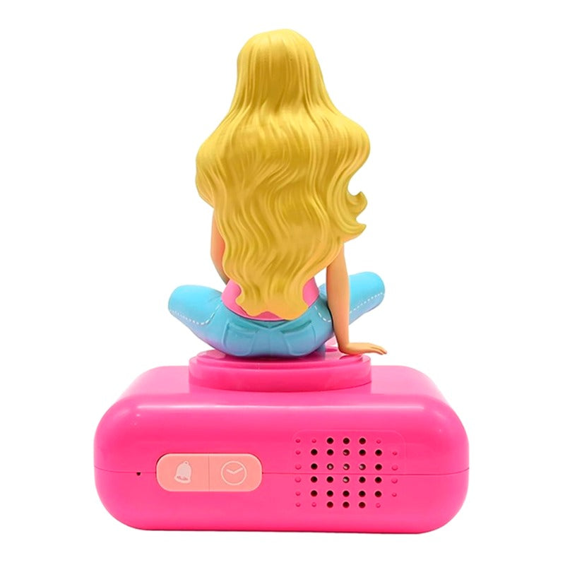 Lexibook Barbie Night Light Clock Alarm