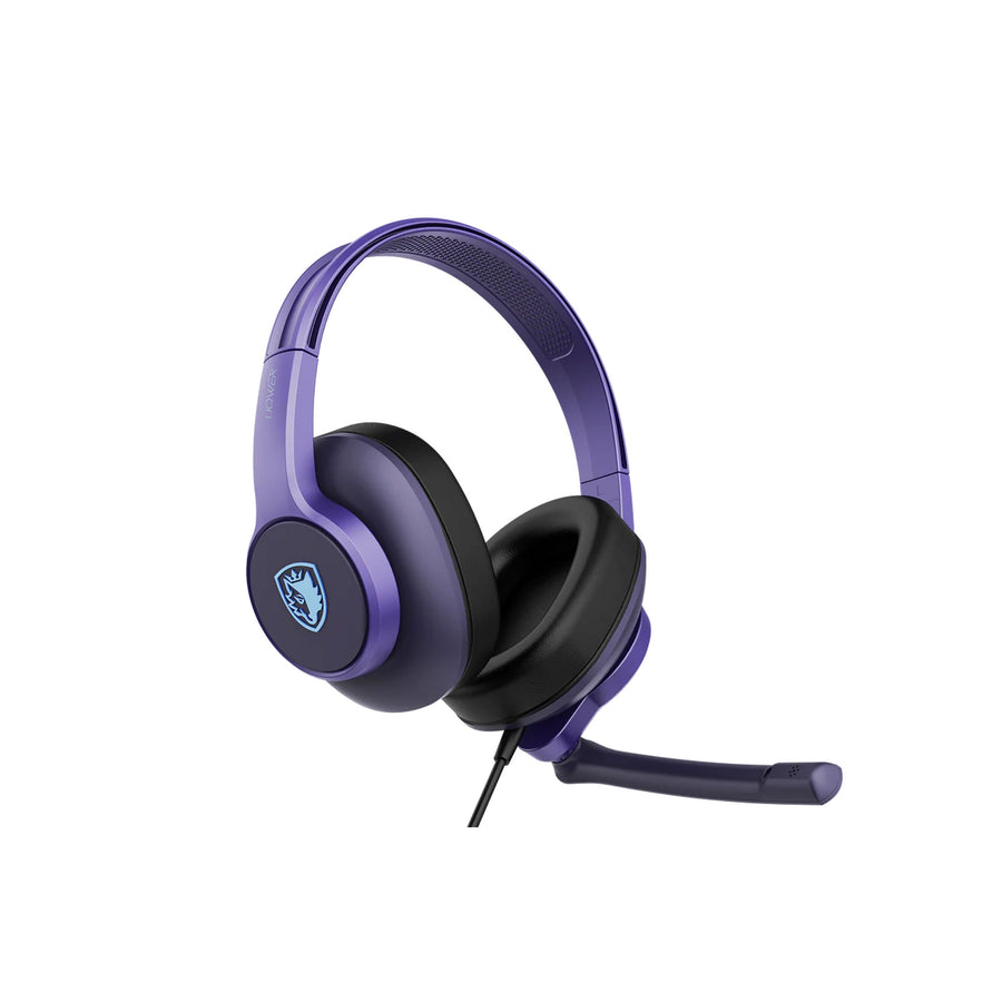 Sades Upower Wired Gaming Headset - Purple