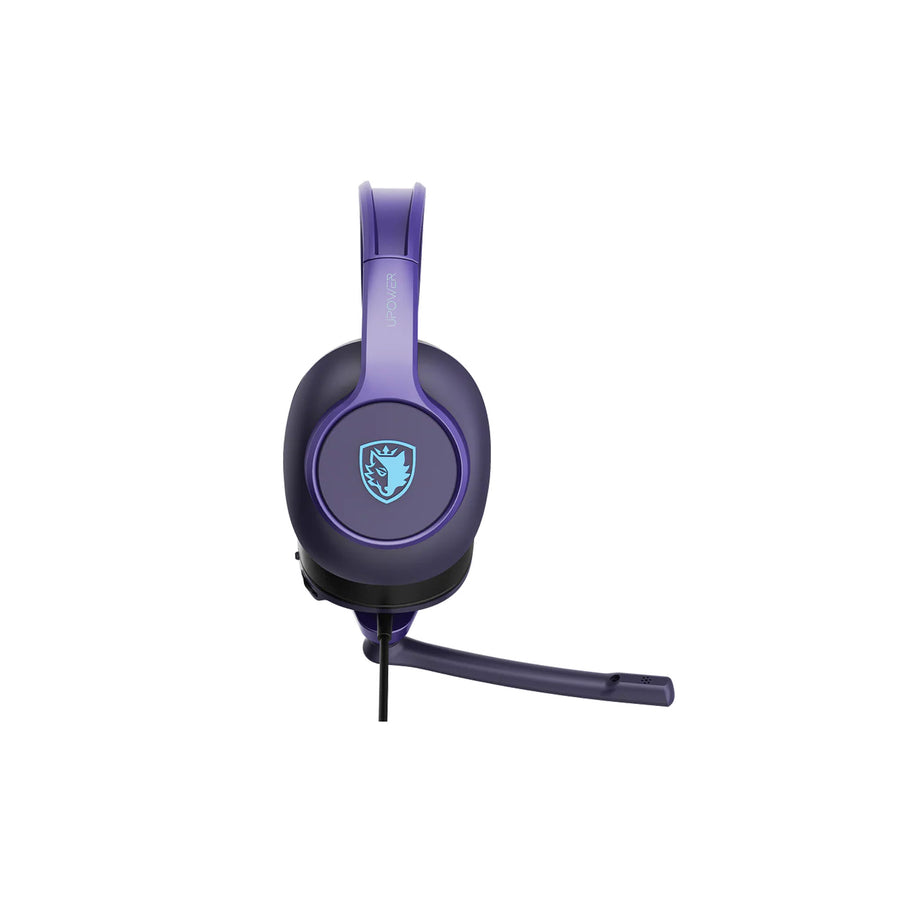 Sades Upower Wired Gaming Headset - Purple