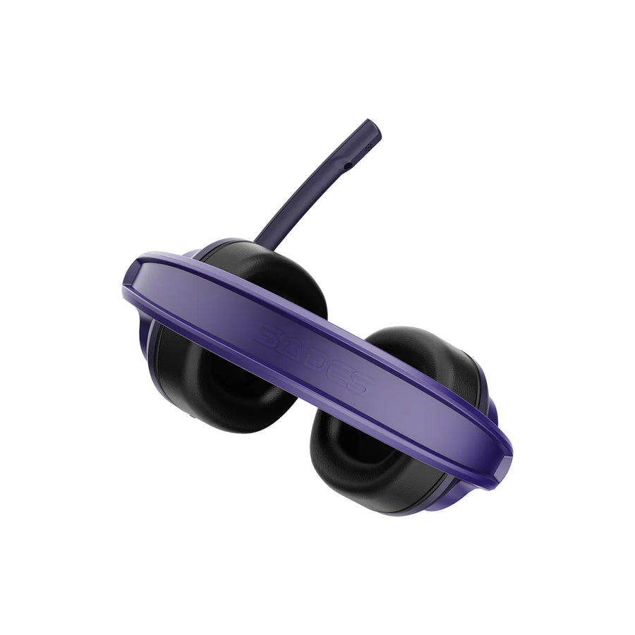 Sades Upower Wired Gaming Headset - Purple