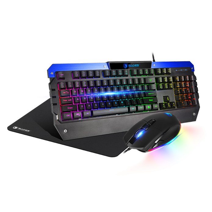 Sades Gaming Combo Battle Ram (Keyboard, Mouse & Mouse Pad)