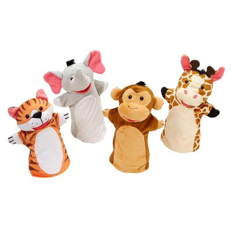 Melissa and Doug Zoo Friends Hand Puppets - Assorted
