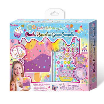 Tokidas - Cute Stationery Set/Puzzle Hamster Game Console