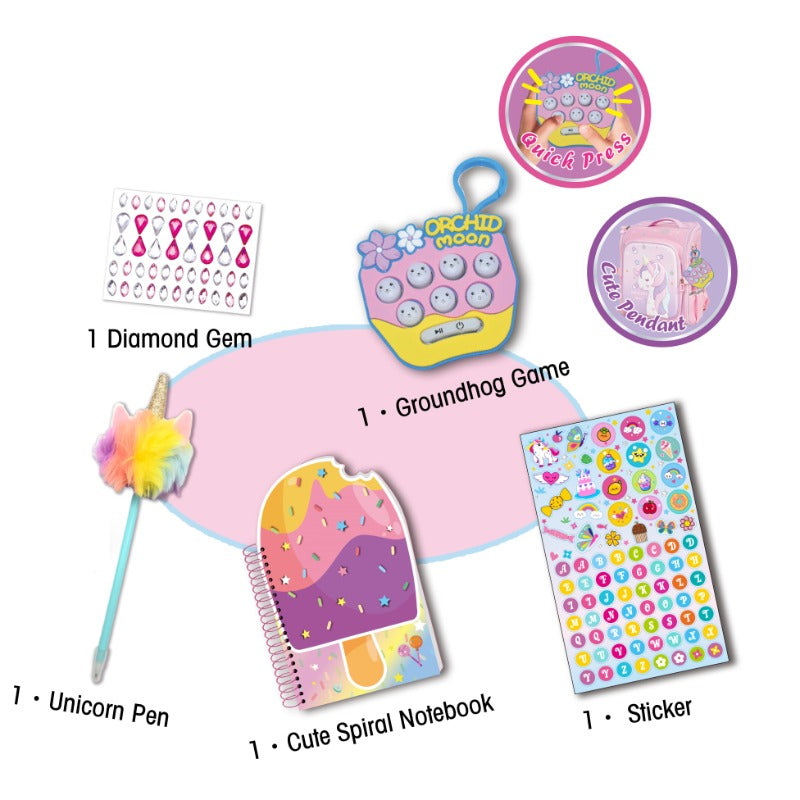 Tokidas - Cute Stationery Set/Puzzle Hamster Game Console