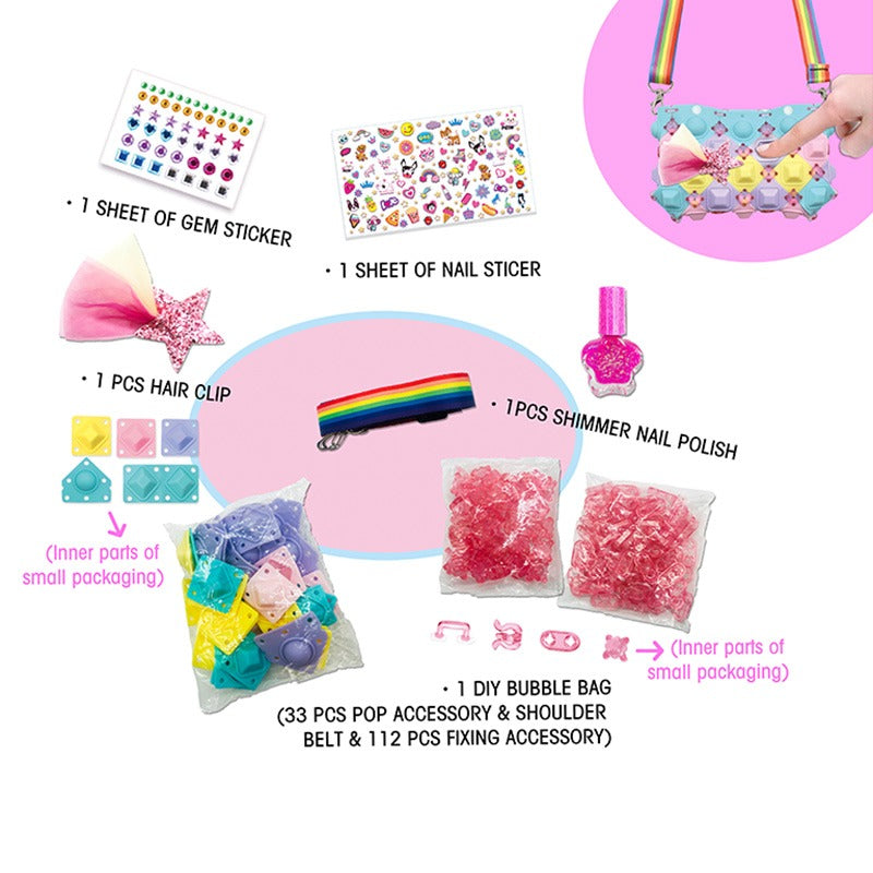 Tokidas - DIY Bubble Bag and Manicure Set