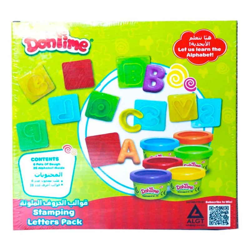 DohTime Dough Stamping Letter Pack of 26