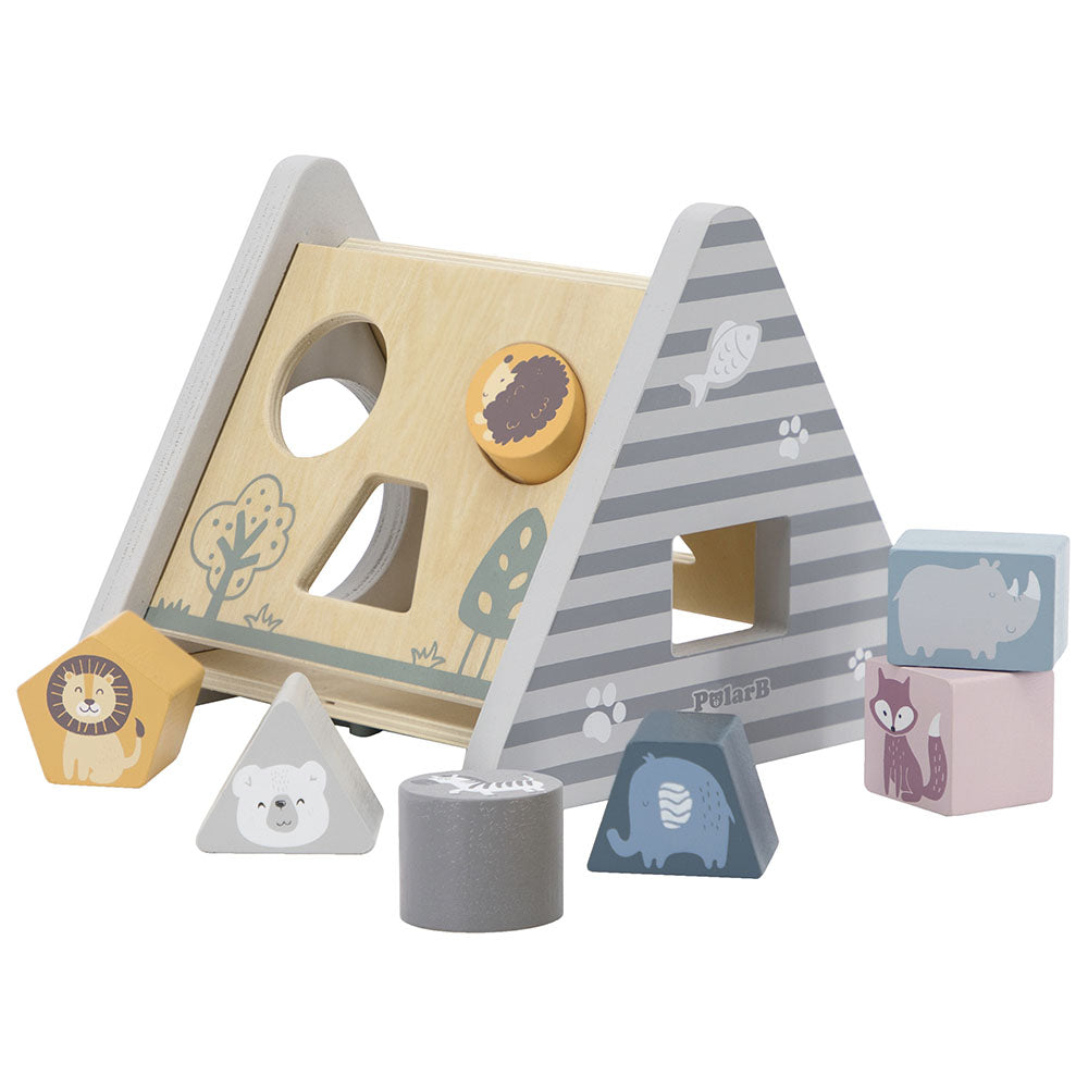 VIGA - Polarb Shape Sorter And Gear Play