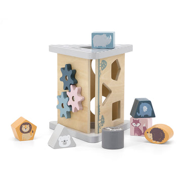 VIGA - Polarb Shape Sorter And Gear Play