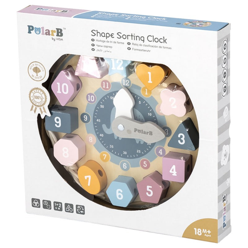 VIGA - Shape Sorting Clock