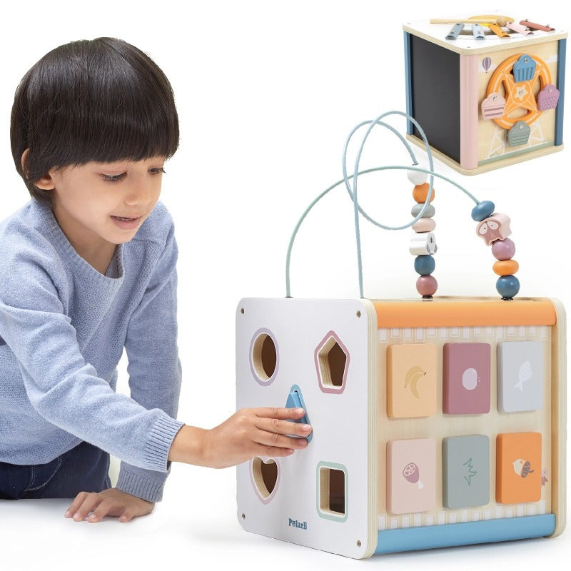 VIGA - 8-in-1 Activity Cube