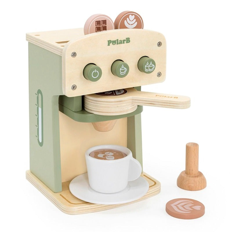 VIGA - PolarB Wood Coffee Machine with Accessories
