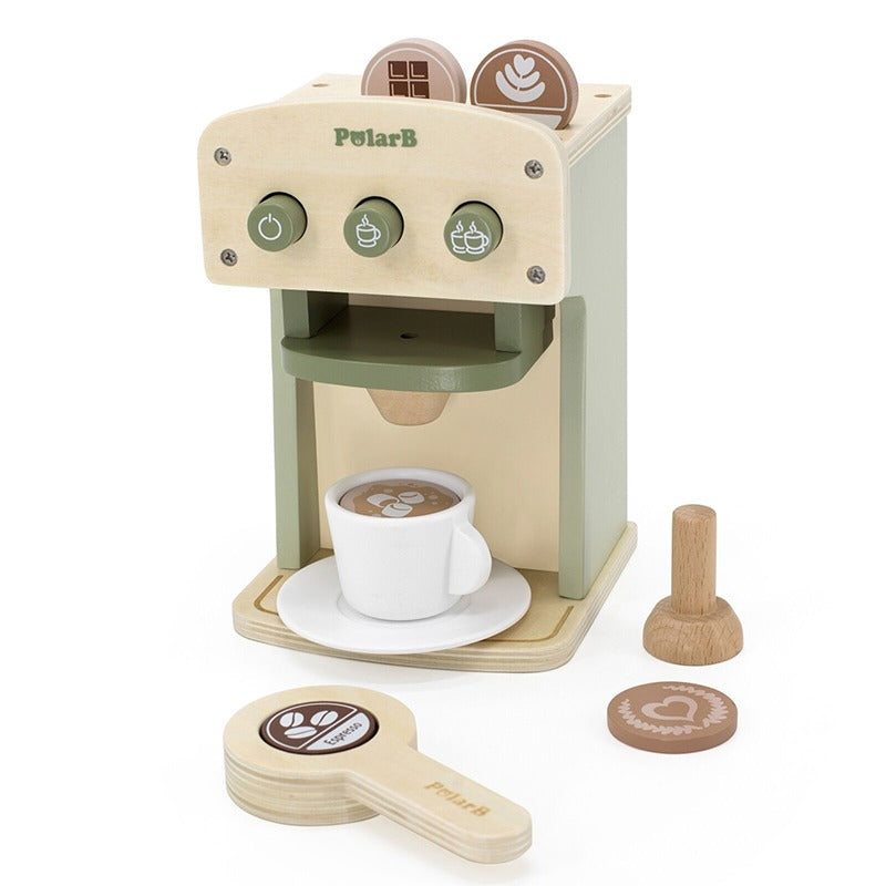 VIGA - PolarB Wood Coffee Machine with Accessories