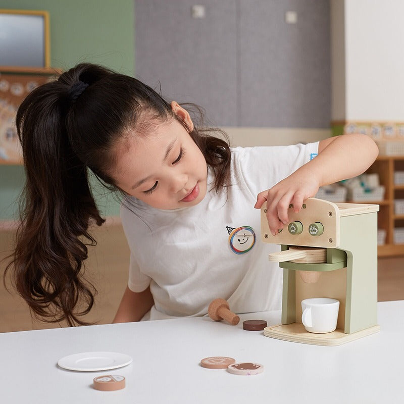 VIGA - PolarB Wood Coffee Machine with Accessories