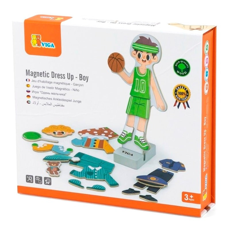 VIGA - Magnetic Dress Up Boy