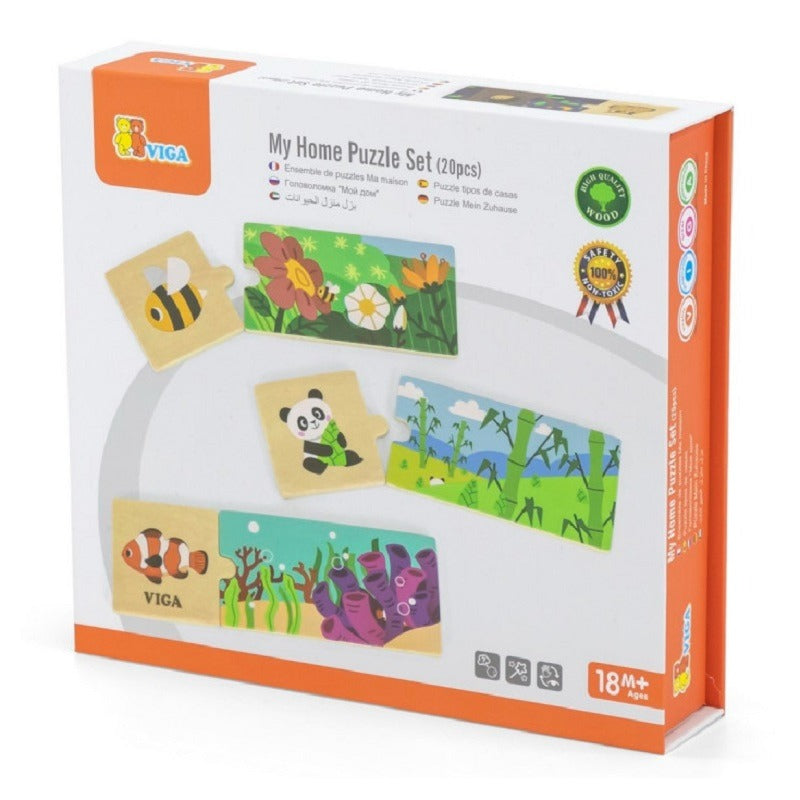 VIGA - My Home Puzzle Set