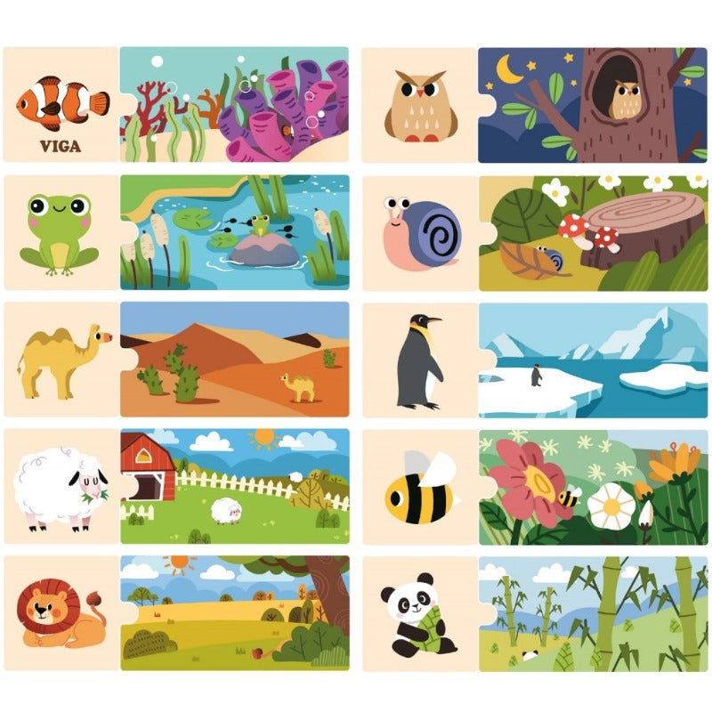 VIGA - My Home Puzzle Set