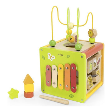 VIGA - 5-in-1 Activity Cube