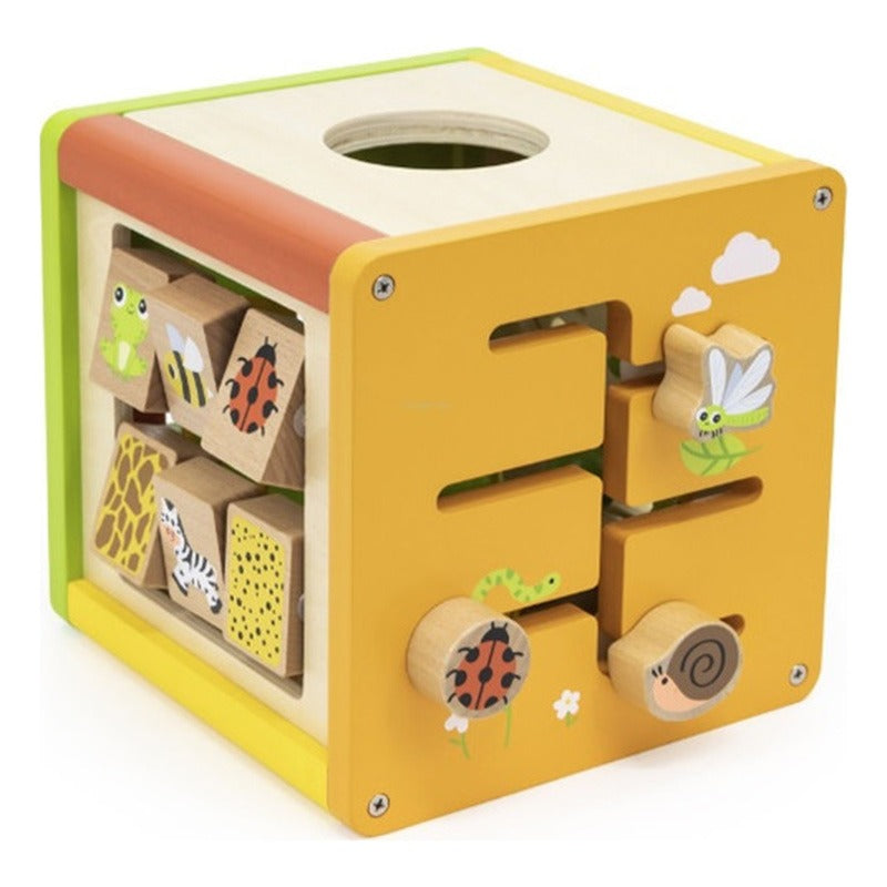 VIGA - 5-in-1 Activity Cube