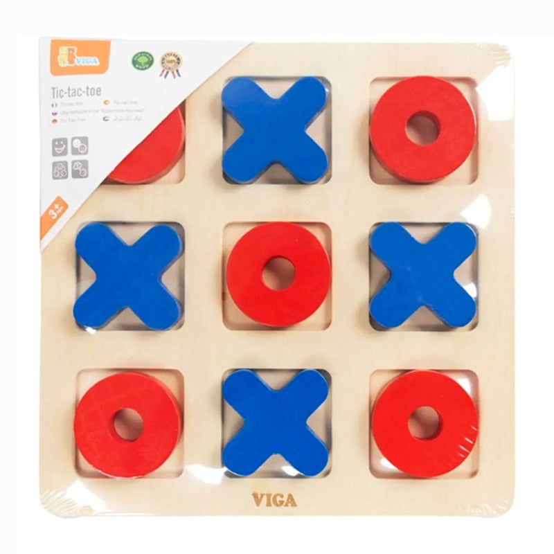 VIGA - XO Wooden Game Set