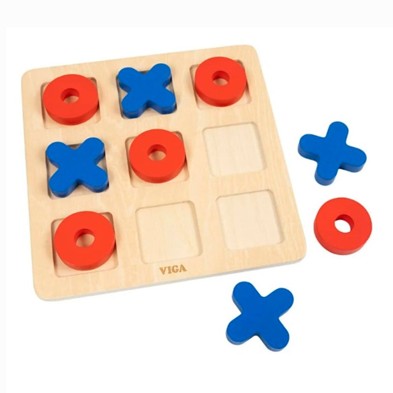 VIGA - XO Wooden Game Set