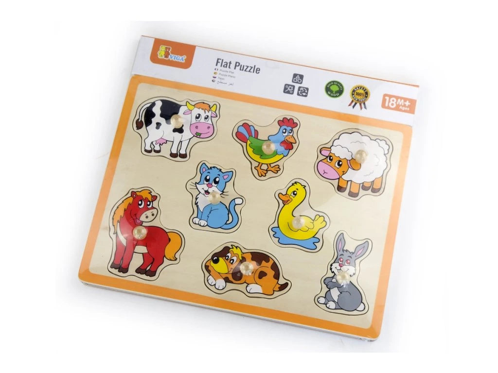 VIGA - Flat Puzzle Animal